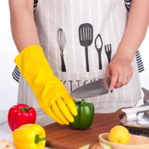 Diamond Texture Household Glove